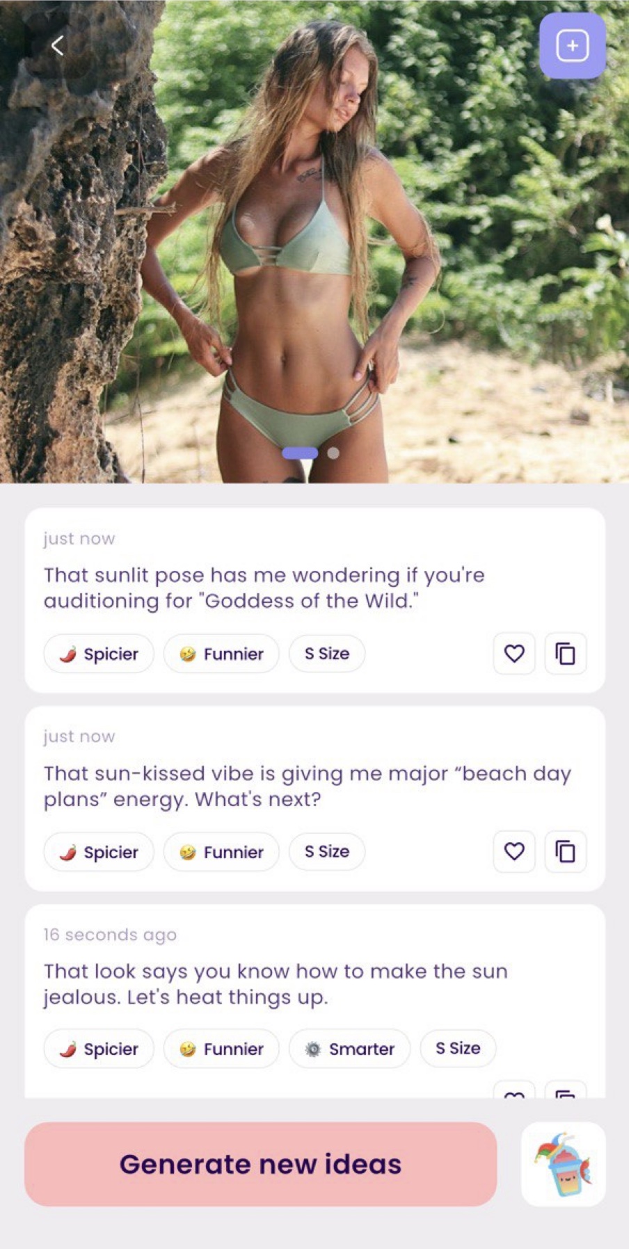 AI-generated conversation starters